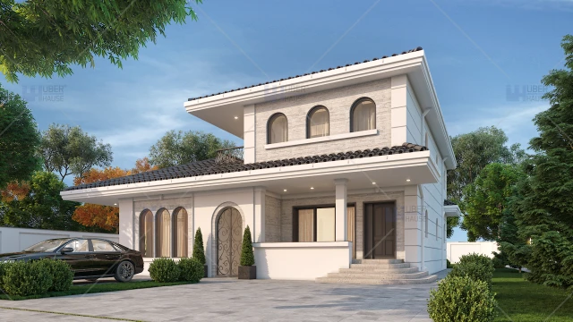 Proiect casa cu foisor pentru doua familii - Otopeni Proiect casa cu foisor pentru doua familii - Otopeni